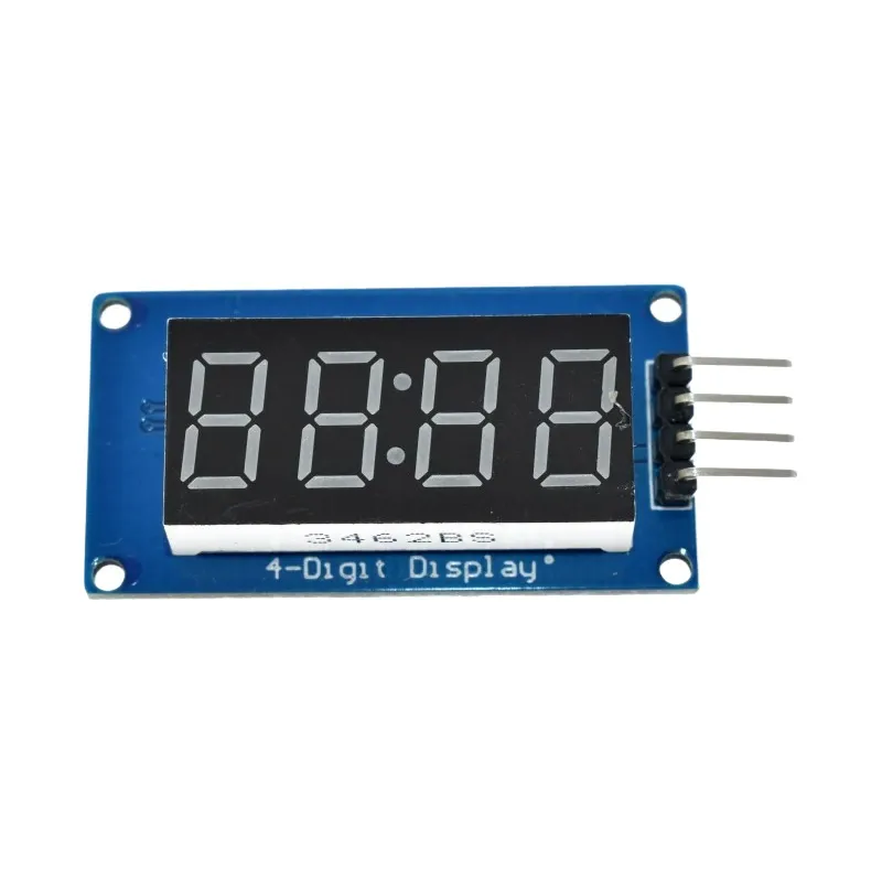 TM1637 4-Digit 7-Segment Display (Rood)-1